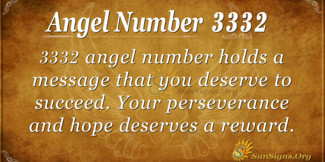 3332 angel number
