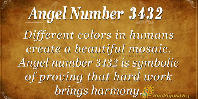 3432 angel number