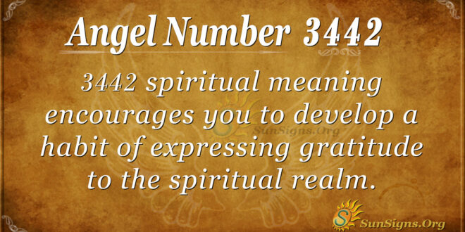 3442 angel number