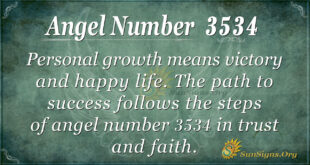 Angel number 3534