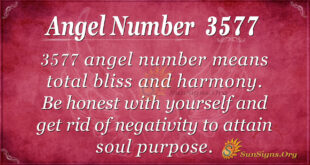 Angel Number 3577
