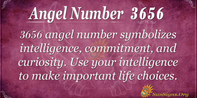 Angel Number3656