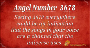 3678 angel number
