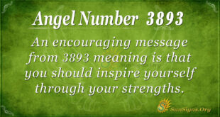 3893 angel number