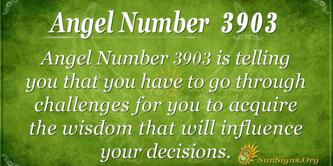 3903 angel number