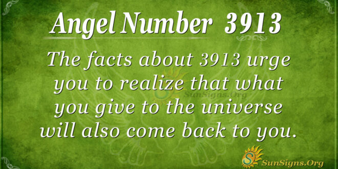 3913 angel number