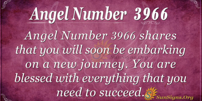 Angel number 3966