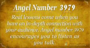 Angel number 3979