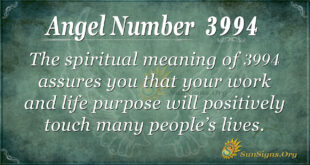 3994 angel number