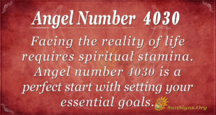 Angel number 4030