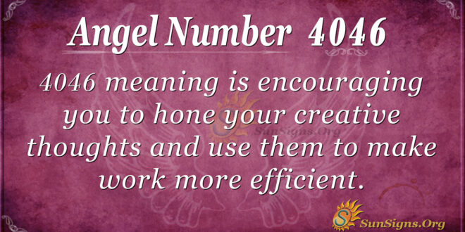 4046 angel number