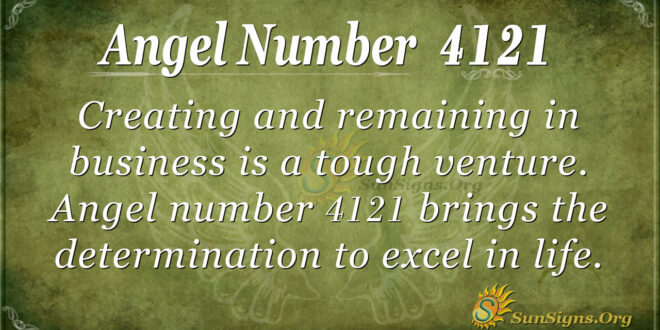 4121 angel number