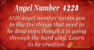 Angel number 4228