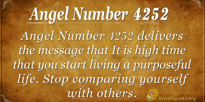 4252 angel number
