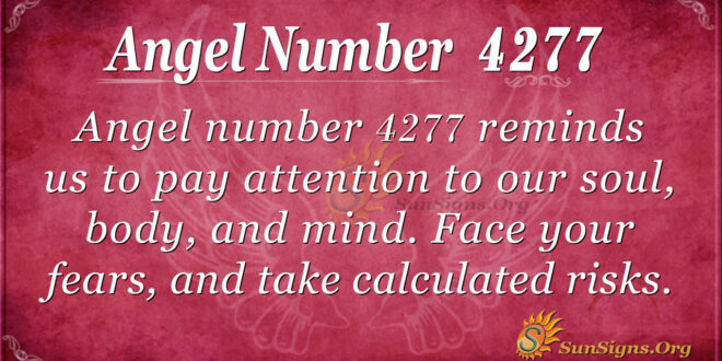Angel number 4277
