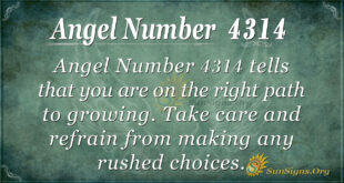 Angel number 4314