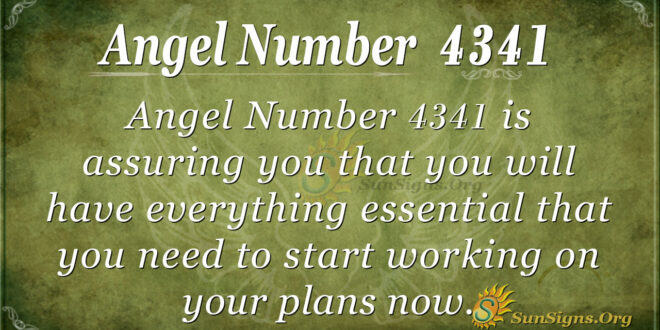 Angel number 4341