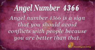 Angel number 4366