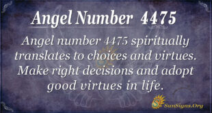 Angel number 4475