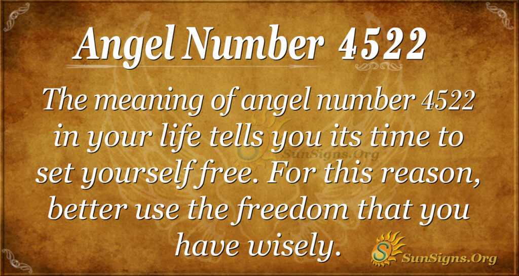 Angel Number 4522