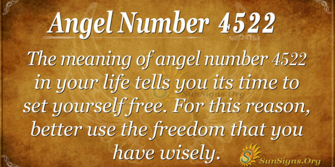Angel Number 4522