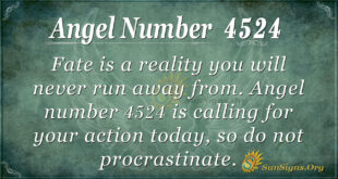 Angel number 4524