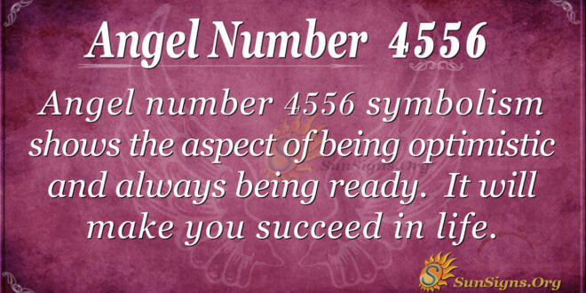 Angel number 4556