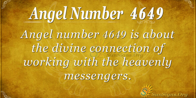 Angel number 4649