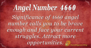 Angel Number 4660