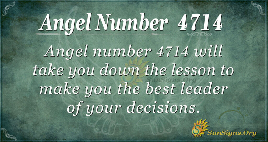 4714 angel number