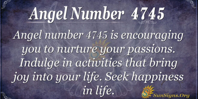 4745 angel number