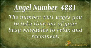 4881 angel number