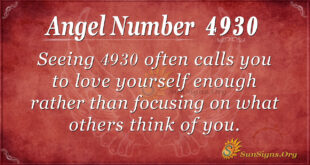 Angel number 4930
