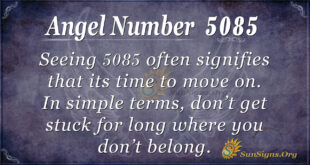 Angel Number 5085