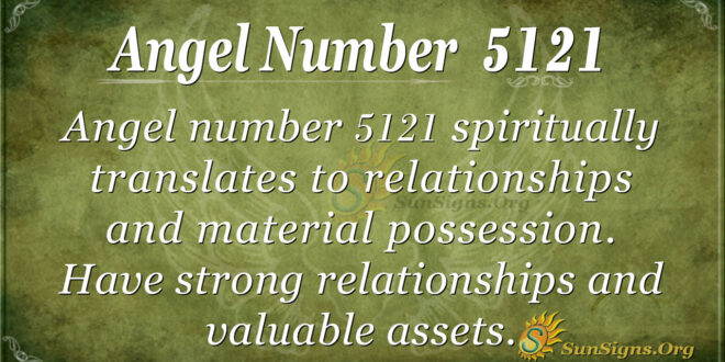 Angel number 5121
