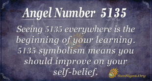Angel Number 5135