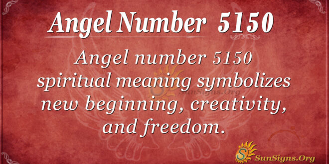Angel number 5150