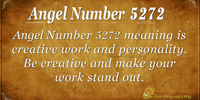 Angel number 5272