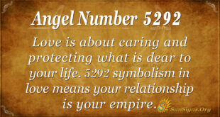 Angel number 5292