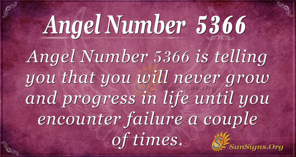 Angel number 5366