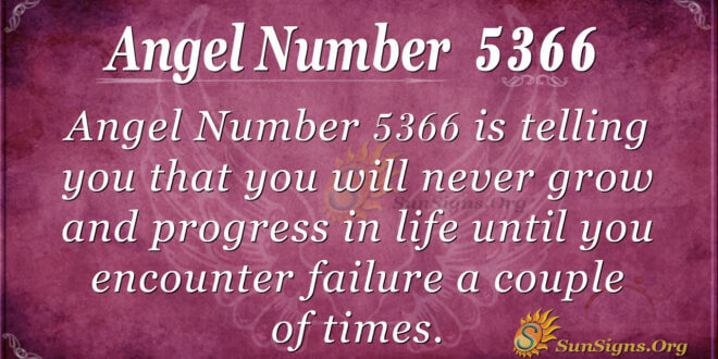 Angel number 5366