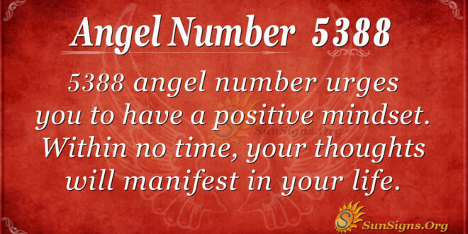 5388 angel number
