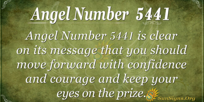 5441 angel number