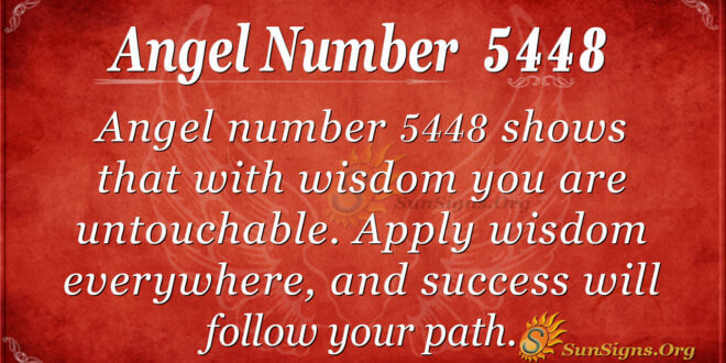 5448 angel number
