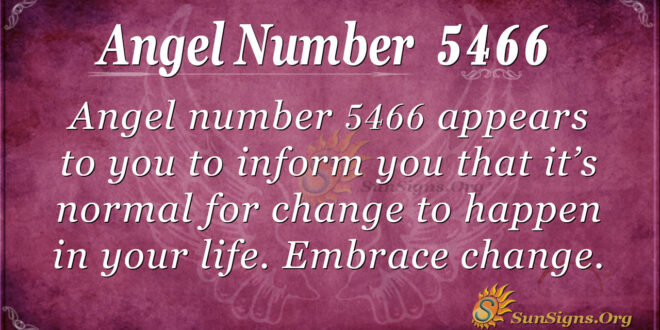 5466 angel number