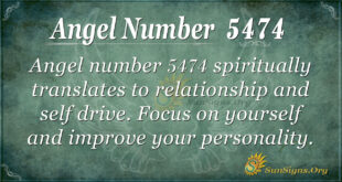 5474 angel number