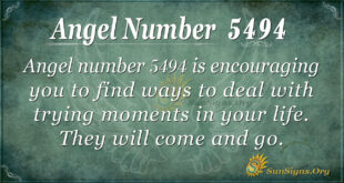 Angel number 5494