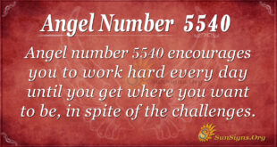 5540 angel number