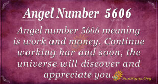 Angel number 5606