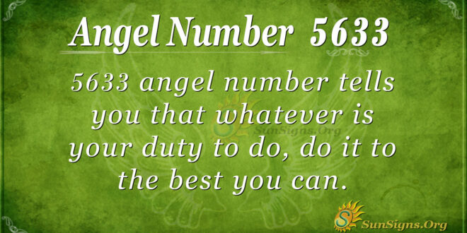 5633 angel number